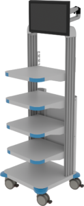 surgical tower cart